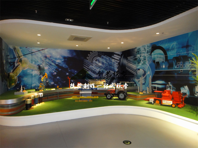 大庆油田展厅系列展示模型