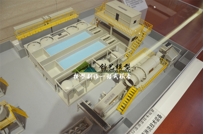 污染土壤处理设备沙盘