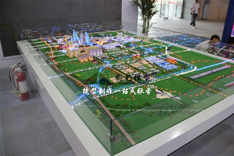 石家庄高新技术开发区规划沙盘