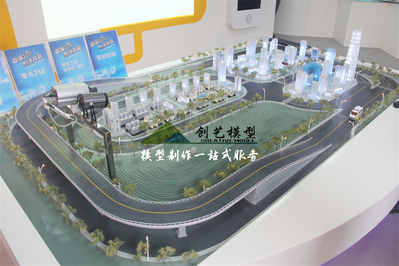 联通智能传输展示沙盘